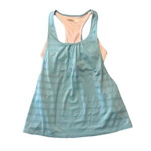 Teal and White / Racerback Workout Top / Forever 21 / Never Worn / Size XS